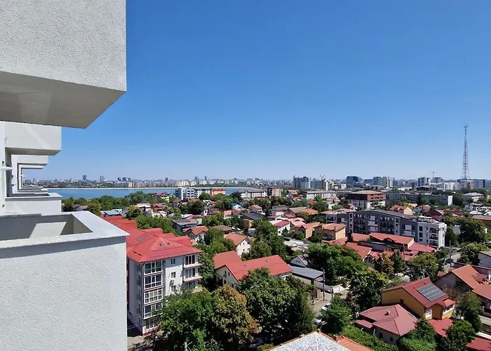 New26 View Sts Tower Selfcheck-in Free Parking Апартаменты Бухарест